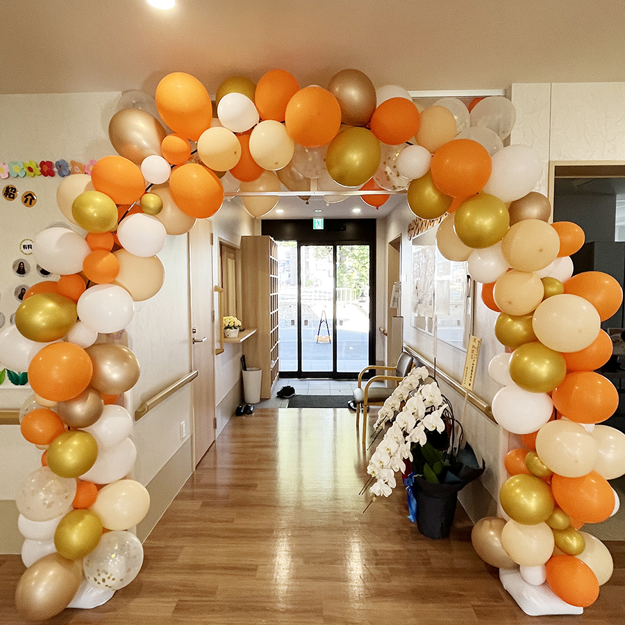 ナーシング和楽縁東春田　内覧会入口